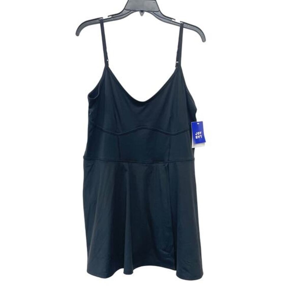 Joylab Women's Black‎ Moisture Wicking Standard Fit Tank Dress Size XXL